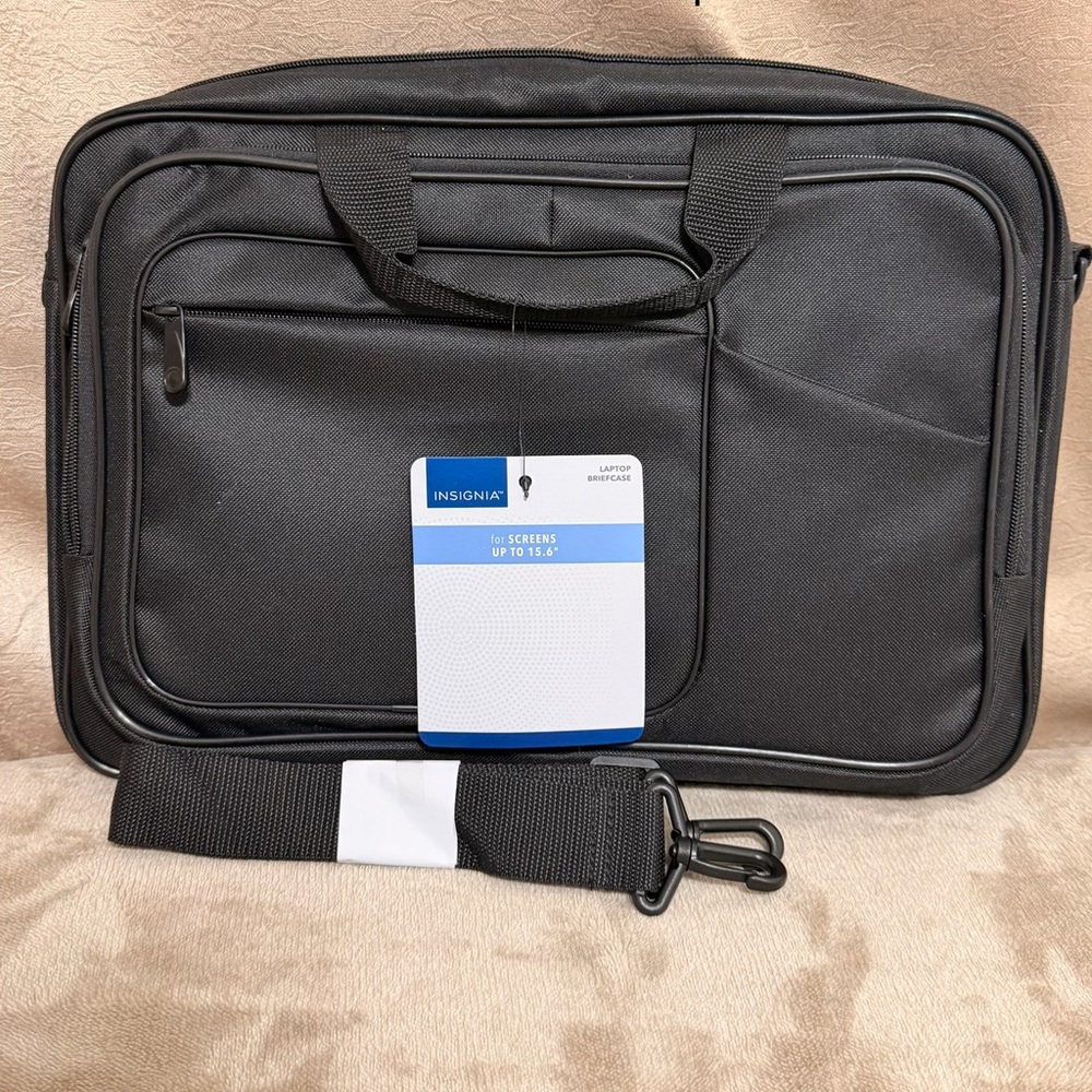 Insignia Black Laptop Bag for Men